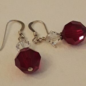 Wire pierced earrings
